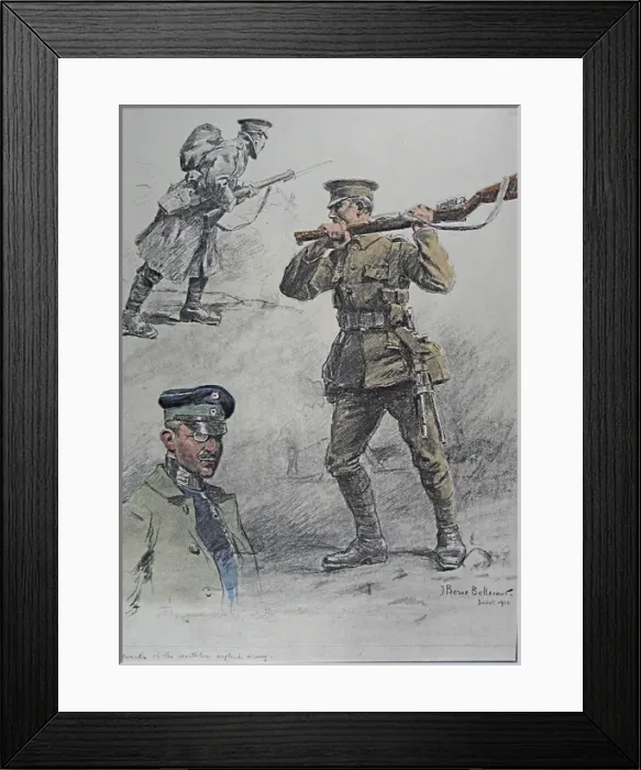 Framed Print : Jean-Jacques Berne-Bellecour Folio of artwork Framed Print : Jean-Jacques Berne-Bellecour Folio of artwork