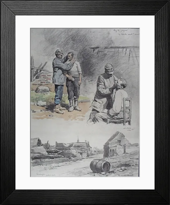 Framed Print : Jean-Jacques Berne-Bellecour Folio of artwork Framed Print : Jean-Jacques Berne-Bellecour Folio of artwork