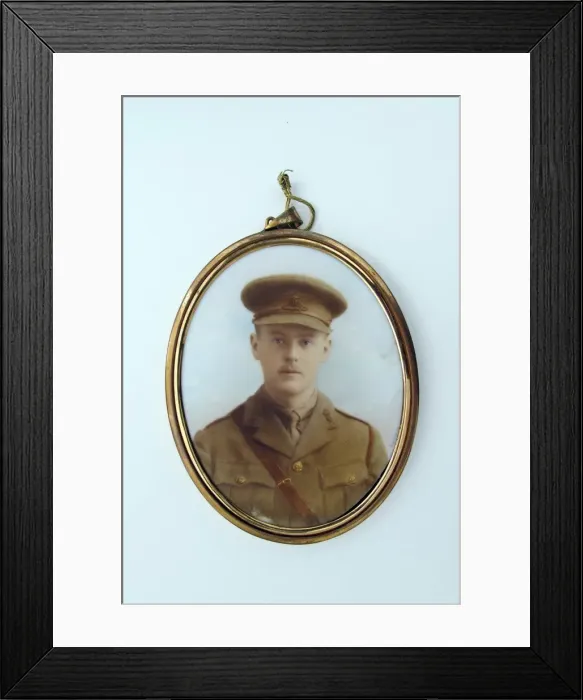 Framed Print : Miniature portrait of an Officer of the Royal Artillery Framed Print : Miniature portrait of an Officer of the Royal Artillery