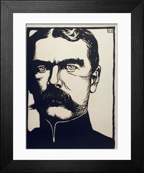 Framed Print : Visions de Guerre - Lord Kitchener Framed Print : Visions de Guerre - Lord Kitchener