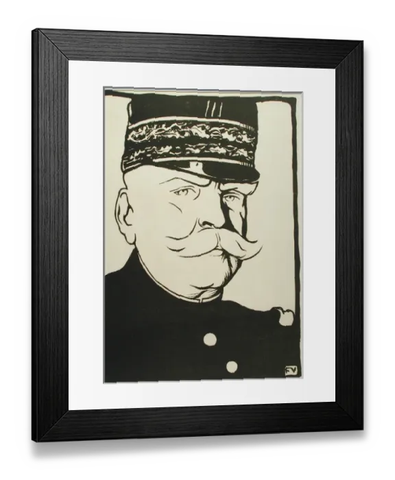 Framed Print : Visions de Guerre - Marechal Joffre Framed Print : Visions de Guerre - Marechal Joffre