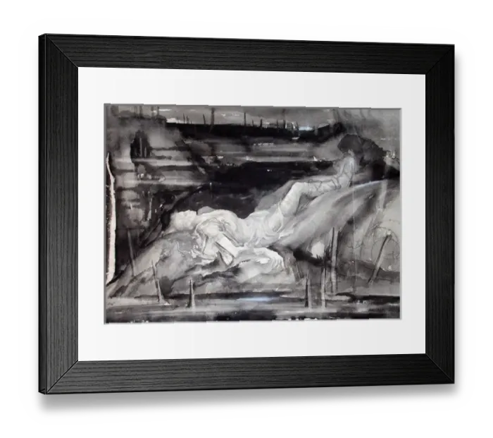 Framed Print : Le bois de Tr Framed Print : Le bois de Tr