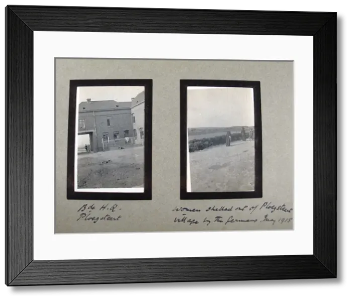 Framed Print : WWI album of Lieutenant-Colonel P Syrcold Framed Print : WWI album of Lieutenant-Colonel P Syrcold