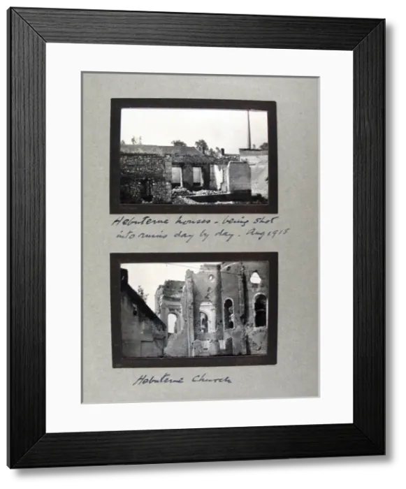 Framed Print : WWI album of Lieutenant-Colonel P Syrcold Framed Print : WWI album of Lieutenant-Colonel P Syrcold