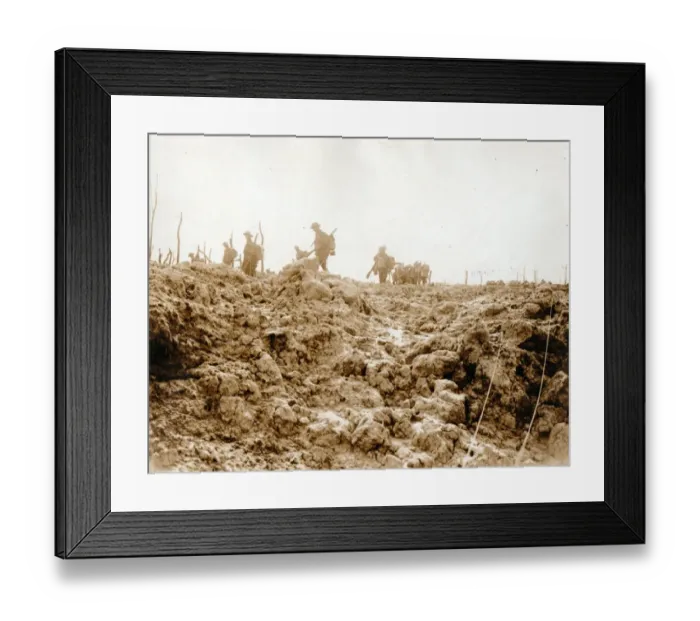 Framed Print : No D1461 One of our tanks at Flers
