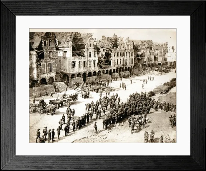 Framed Print : No D1461 One of our tanks at Flers Framed Print : No D1461 One of our tanks at Flers