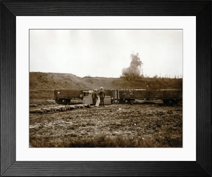 Framed Print : No D1461 One of our tanks at Flers Framed Print : No D1461 One of our tanks at Flers