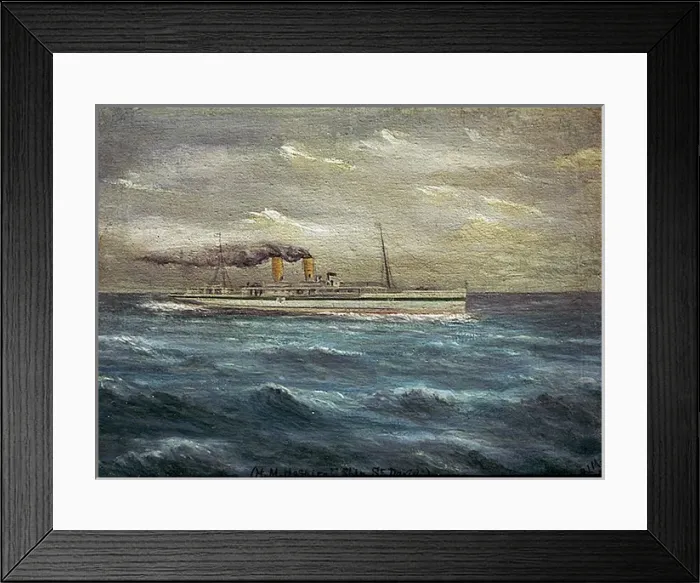 Framed Print : His Majestys Hospital Ship, St David Framed Print : His Majestys Hospital Ship, St David