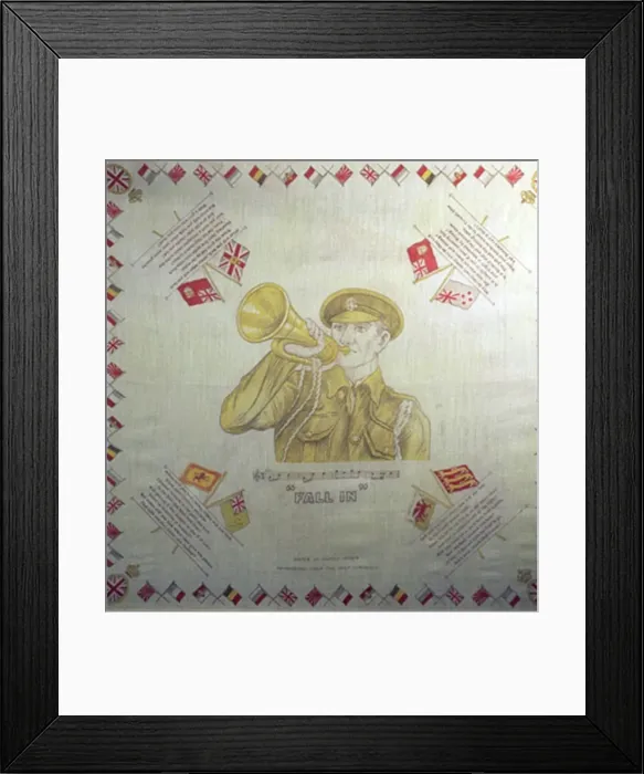 Framed Print : Fall In - words of Harold Begbie Framed Print : Fall In - words of Harold Begbie