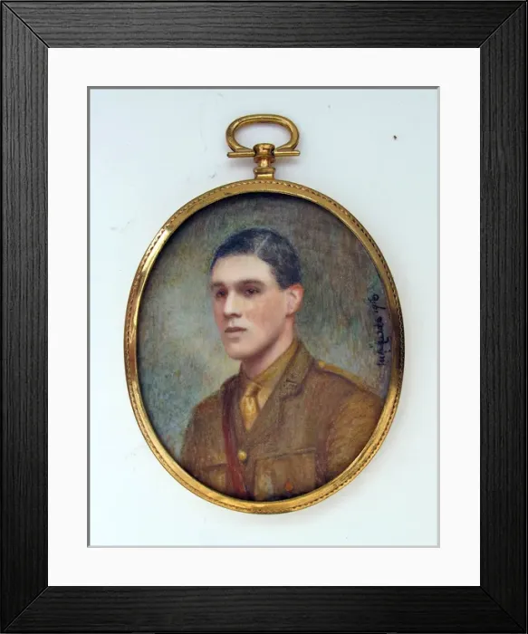Framed Print : Young Officer - WWI Framed Print : Young Officer - WWI