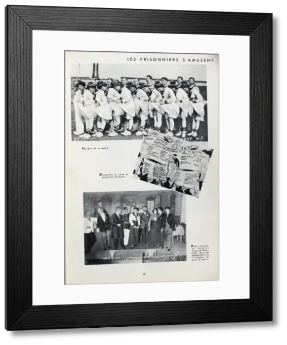 Framed Print : Images Secretes de la Guerre Framed Print : Images Secretes de la Guerre