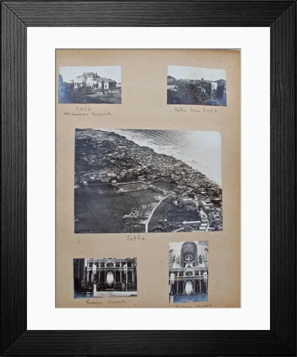Framed Print : Album - Assorted photos and postcards of Egypt & Palestine Framed Print : Album - Assorted photos and postcards of Egypt & Palestine