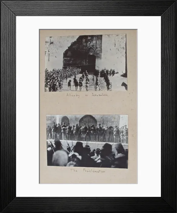 Framed Print : Album - Assorted photos and postcards of Egypt & Palestine Framed Print : Album - Assorted photos and postcards of Egypt & Palestine