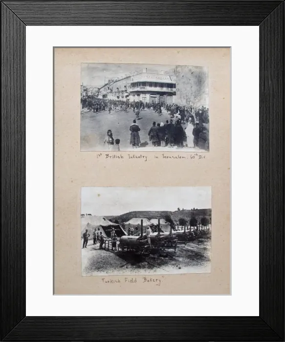 Framed Print : Album - Assorted photos and postcards of Egypt & Palestine Framed Print : Album - Assorted photos and postcards of Egypt & Palestine