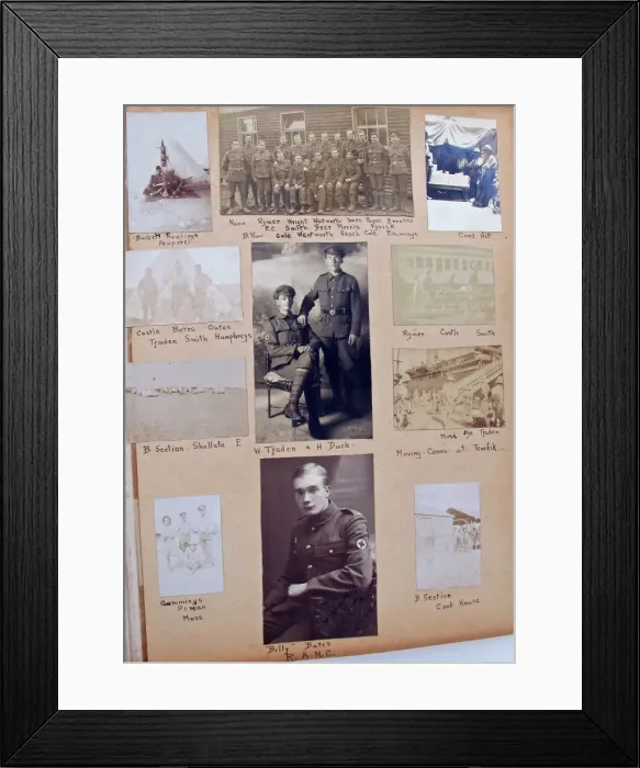 Framed Print : Album - Assorted photos and postcards of Egypt & Palestine Framed Print : Album - Assorted photos and postcards of Egypt & Palestine