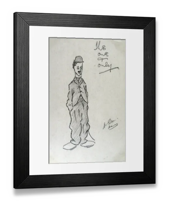 Framed Print : The One and Only (Charlie Chaplin) Framed Print : The One and Only (Charlie Chaplin)