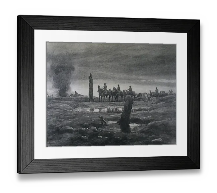 Framed Print : Folio of 24 hand-coloured images - WWI Framed Print : Folio of 24 hand-coloured images - WWI