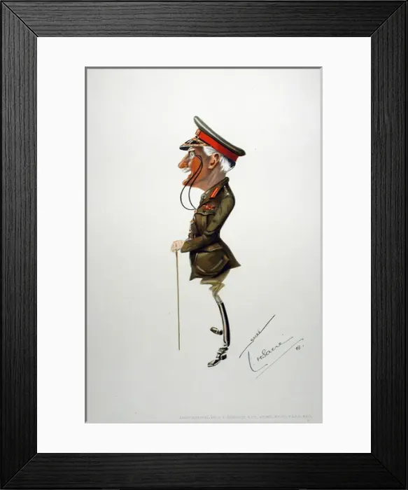 Framed Print : Senior Ranked British Army personages of WWI Framed Print : Senior Ranked British Army personages of WWI