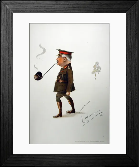 Framed Print : Senior Ranked British Army personages of WWI Framed Print : Senior Ranked British Army personages of WWI