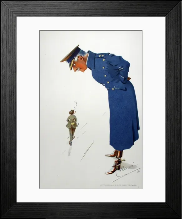 Framed Print : Senior Ranked British Army personages of WWI Framed Print : Senior Ranked British Army personages of WWI