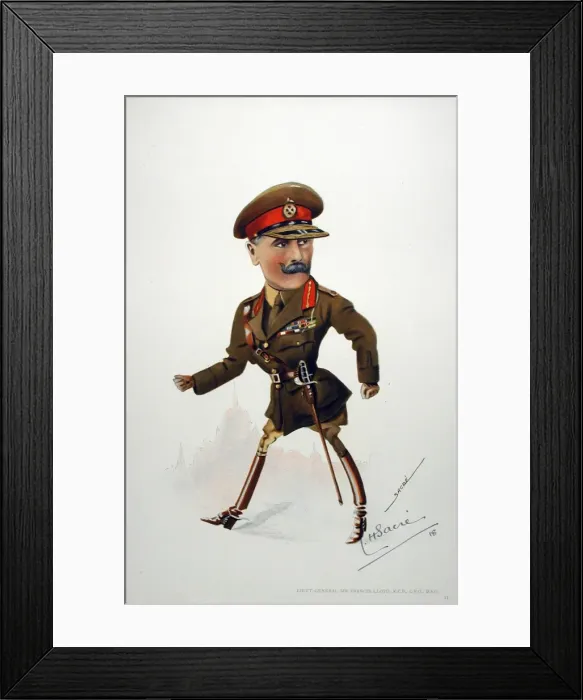 Framed Print : Senior Ranked British Army personages of WWI Framed Print : Senior Ranked British Army personages of WWI