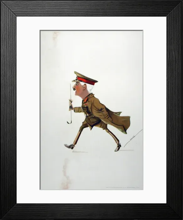 Framed Print : Senior Ranked British Army personages of WWI Framed Print : Senior Ranked British Army personages of WWI