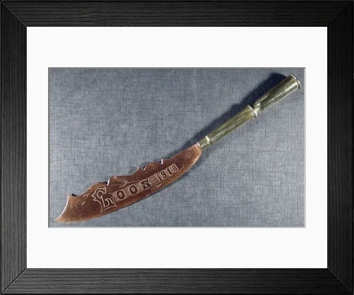 Framed Print : Letter opener Engraved Loos 1916 Framed Print : Letter opener Engraved Loos 1916