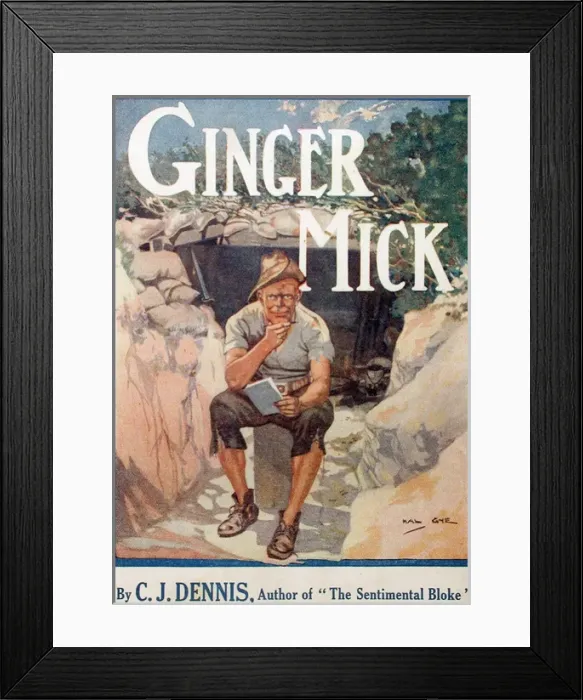 Framed Print : The Moods of Ginger Mick Framed Print : The Moods of Ginger Mick
