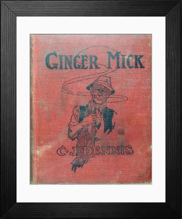 Framed Print : The Moods of Ginger Mick Framed Print : The Moods of Ginger Mick