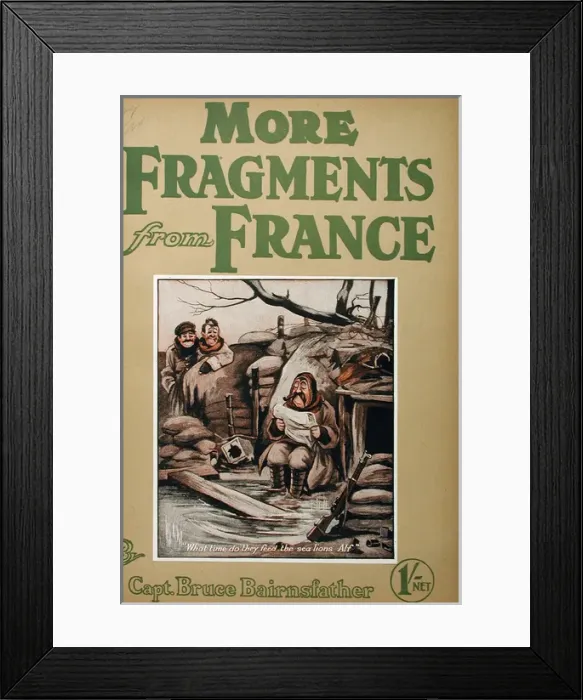 Framed Print : A collection of 8 Bruce Bairnsfathers magazines Framed Print : A collection of 8 Bruce Bairnsfathers magazines
