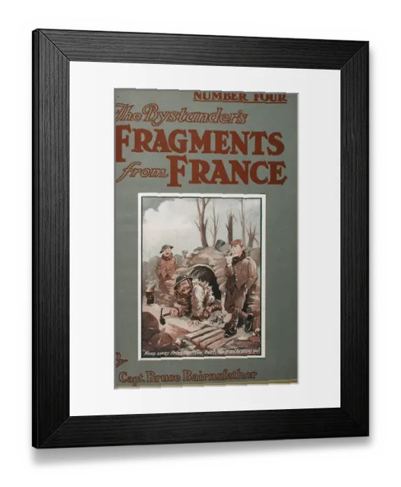 Framed Print : A collection of 8 Bruce Bairnsfathers magazines Framed Print : A collection of 8 Bruce Bairnsfathers magazines