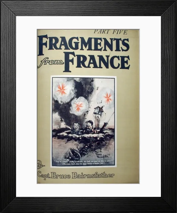 Framed Print : A collection of 8 Bruce Bairnsfathers magazines Framed Print : A collection of 8 Bruce Bairnsfathers magazines