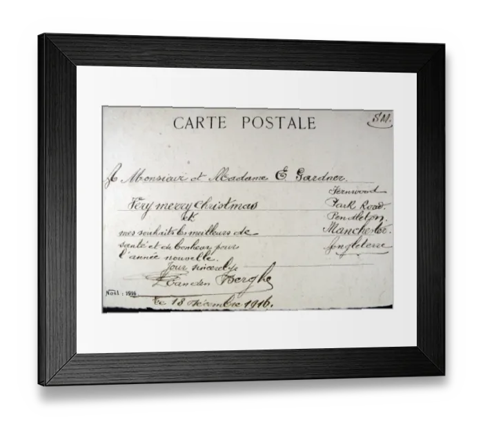 Framed Print : Photograph of Paul Louis Van den Berghe Framed Print : Photograph of Paul Louis Van den Berghe