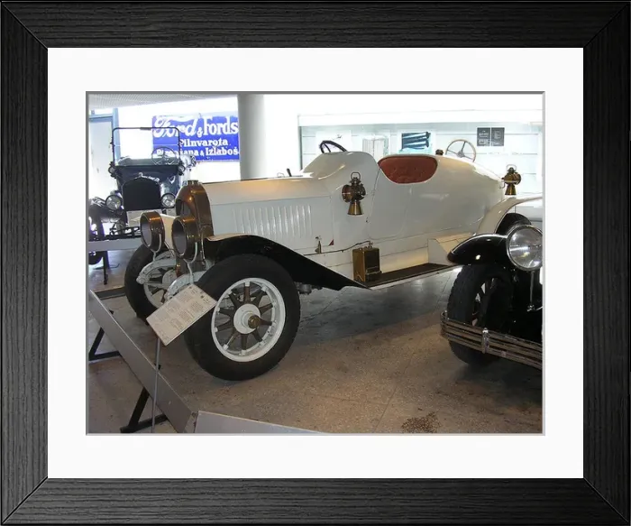 Framed Print : A Hansa Renntorpedo car travelling through Poelcappelle Framed Print : A Hansa Renntorpedo car travelling through Poelcappelle