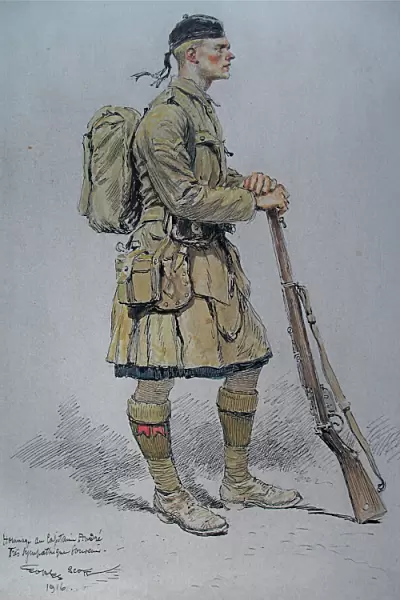 A Corporal of the 1st  /  9th Battalion Highland Light Infantry