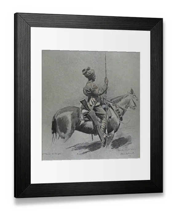 Framed Print : Folio of 24 hand-coloured images - WWI Framed Print : Folio of 24 hand-coloured images - WWI