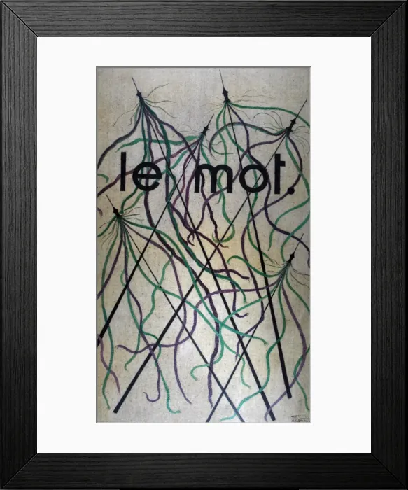Framed Print : Paris: Le Mot 1914-1915 Bound folio Framed Print : Paris: Le Mot 1914-1915 Bound folio
