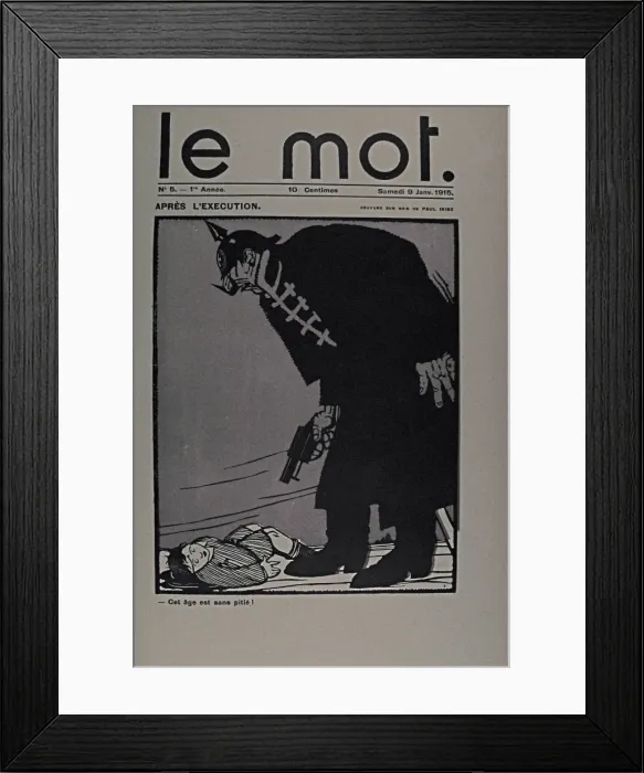 Framed Print : Paris: Le Mot 1914-1915 Bound folio Framed Print : Paris: Le Mot 1914-1915 Bound folio