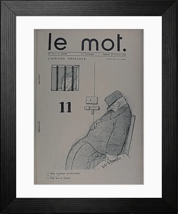 Framed Print : Paris: Le Mot 1914-1915 Bound folio Framed Print : Paris: Le Mot 1914-1915 Bound folio