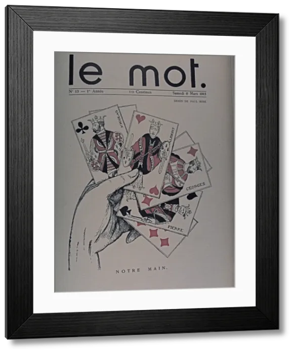 Framed Print : Paris: Le Mot 1914-1915 Bound folio Framed Print : Paris: Le Mot 1914-1915 Bound folio
