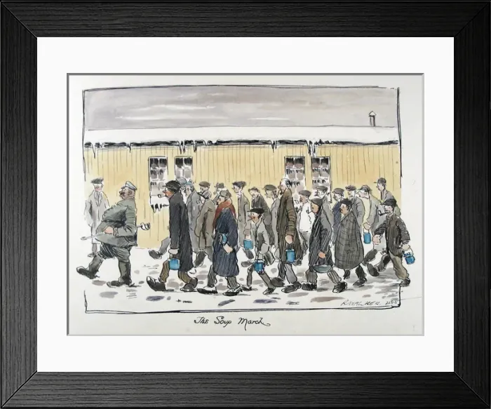 Framed Print : The Soup March Framed Print : The Soup March