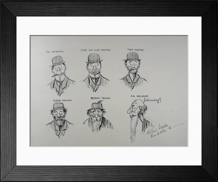 Framed Print : Six head and shoulder images Framed Print : Six head and shoulder images