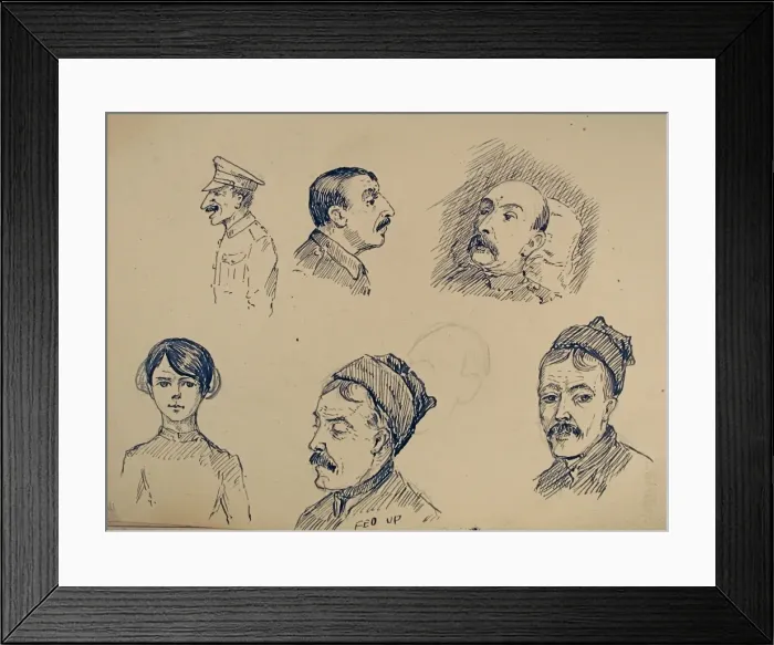 Framed Print : Fine blend of swab tea discovered after breakfast - WWI Framed Print : Fine blend of swab tea discovered after breakfast - WWI