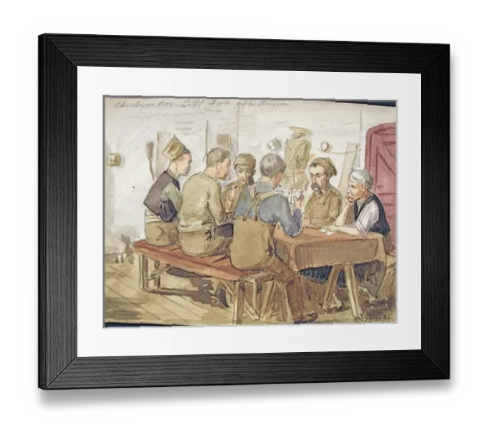 Framed Print : Christmas Day, Cliffe Fort after dinner Framed Print : Christmas Day, Cliffe Fort after dinner