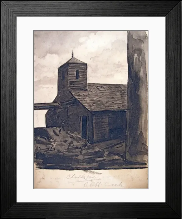 Framed Print : Chalk Pit, Cliffe Creek Framed Print : Chalk Pit, Cliffe Creek