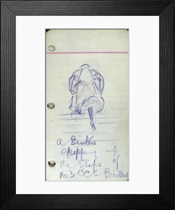 Framed Print : A Sister skipping up the steps of No 3 CCS, Bailleul Framed Print : A Sister skipping up the steps of No 3 CCS, Bailleul