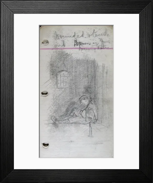 Framed Print : Wounded and tired out Dawn in Ypres Dressing Station Framed Print : Wounded and tired out Dawn in Ypres Dressing Station