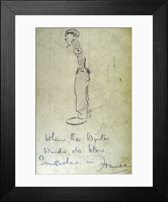 Framed Print : When the winter winds do blow Somewhere in France Framed Print : When the winter winds do blow Somewhere in France