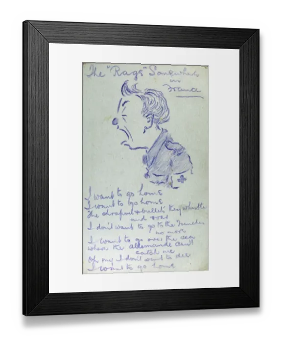 Framed Print : The Rage - Somewhere in France Framed Print : The Rage - Somewhere in France