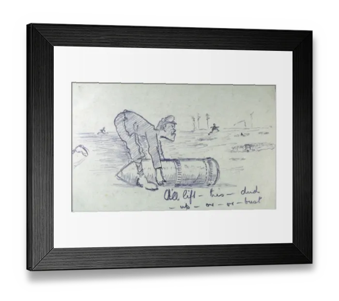 Framed Print : I ll lift - this - dud - up - or - or - bust Framed Print : I ll lift - this - dud - up - or - or - bust